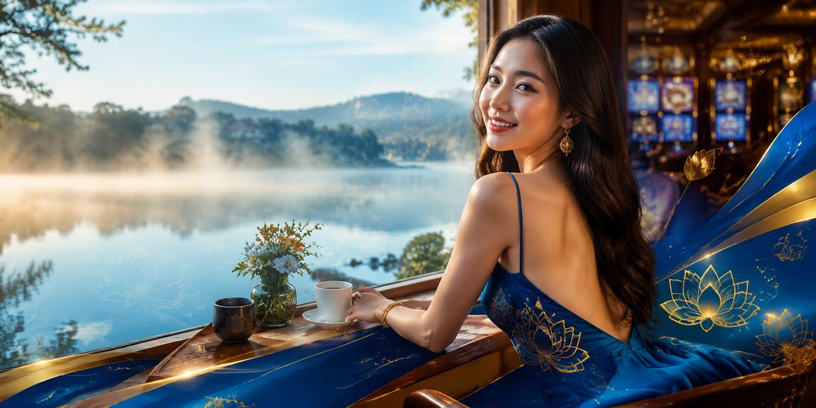 Người dùng thư giãn và cá cược trực tuyến tại quán cà phê Đà Lạt